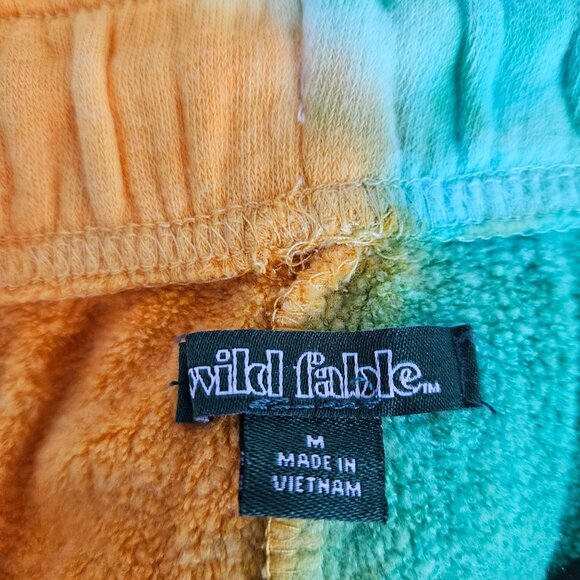 Wild Fable Tie-Dye Womens Lounge Shorts Multi-Color Elastic Waist Size M Casual - Picture 9 of 11